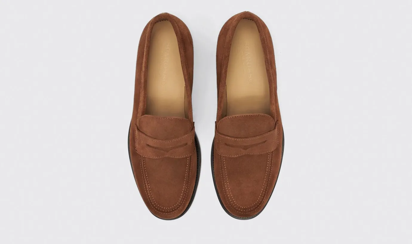 Manner Scarosso Austin Tan Wildleder