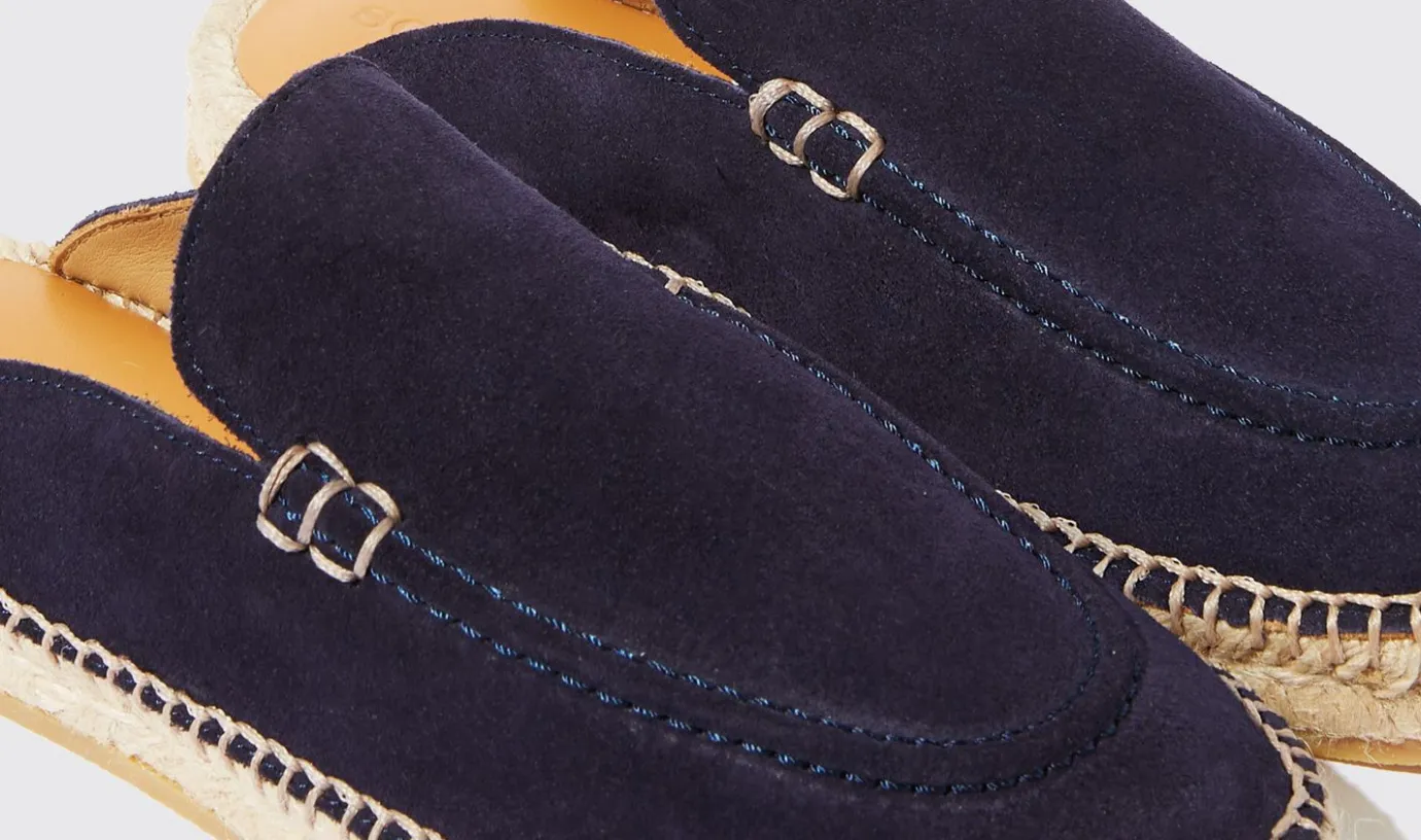 Frauen Scarosso Belen Blaues Wildleder