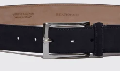 Manner Scarosso Cintura Blu Classica