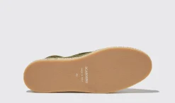 Manner Scarosso Diego Grunes Wildleder