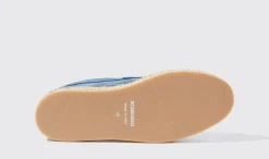 Manner Scarosso Diego Steel Wildleder