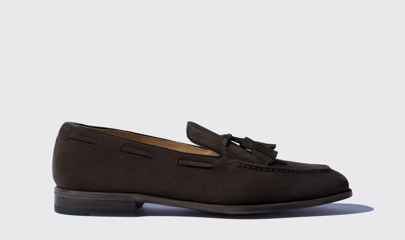 Manner Scarosso Duccio Ebano Scamosciato Leggero