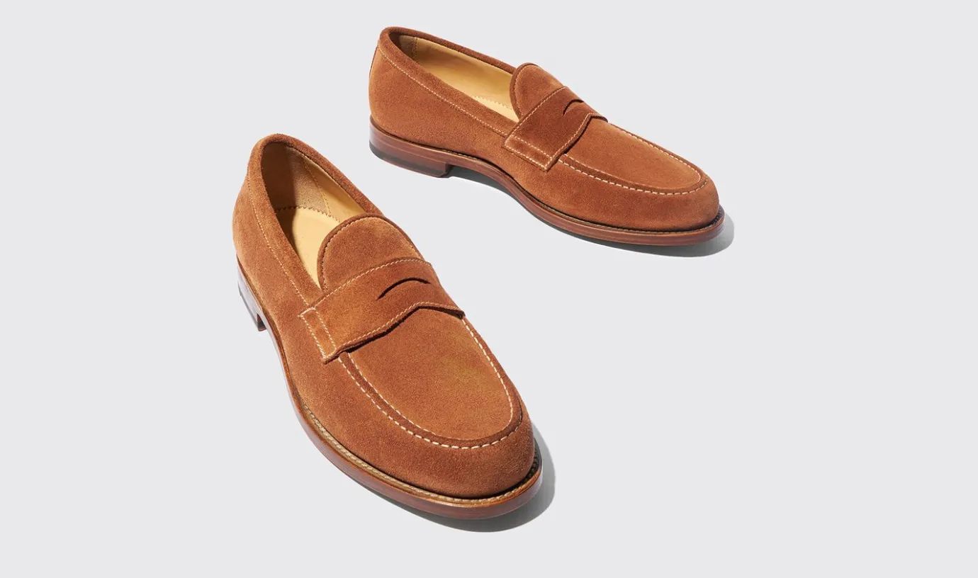 Manner Scarosso Edward Tan Wildleder