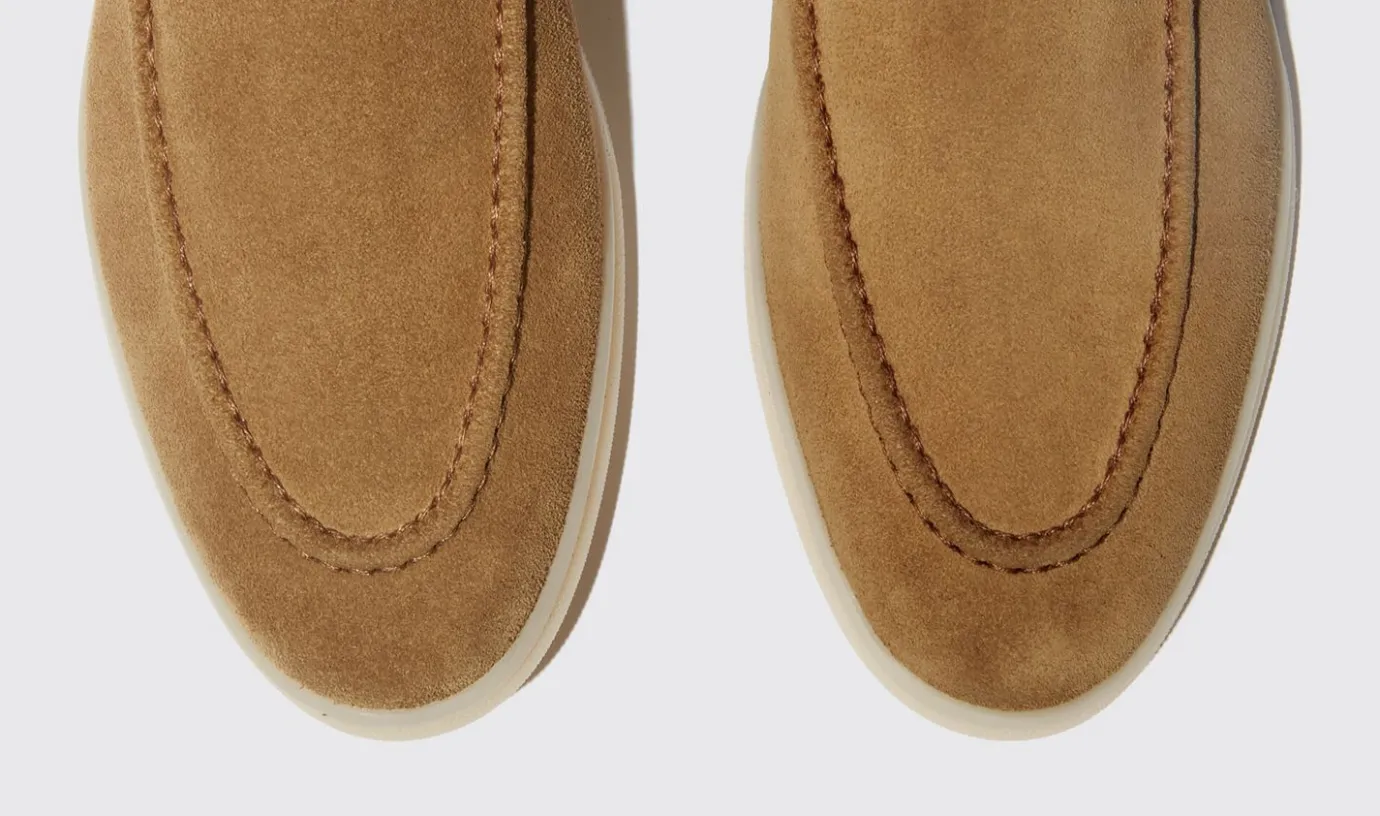 Frauen Scarosso Eugenia Beige Scamosciata