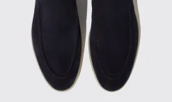 Manner Scarosso Eugenio Blu Scamosciato