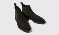 Manner Scarosso Eugenio Nero Scamosciato