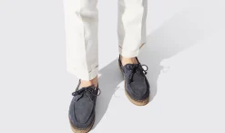 Manner Scarosso Felipe Graues Wildleder