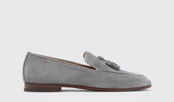 Manner Scarosso Flavio Graues Wildleder