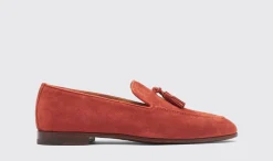 Manner Scarosso Flavio Rust Wildleder