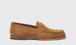 Manner Scarosso Fred Tan Wildleder