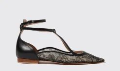 Frauen Scarosso Gae Nera Pizzo