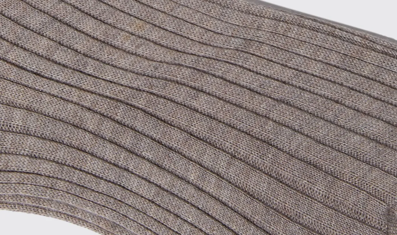 Frauen Scarosso Graue Baumwoll-Sockchen