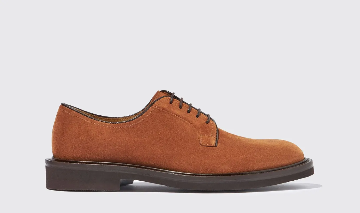 Manner Scarosso Harry Snuff Wildleder
