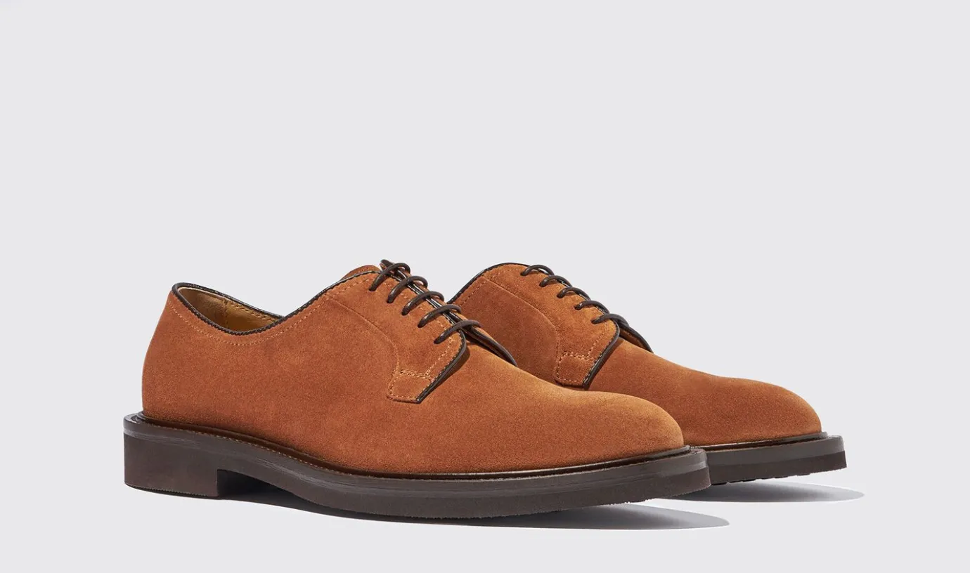 Manner Scarosso Harry Snuff Wildleder