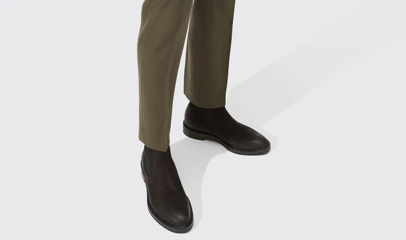 Manner Scarosso Jagerschwarz