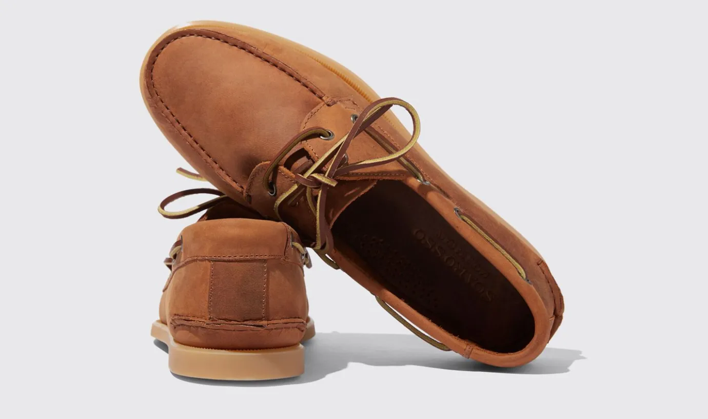 Manner Scarosso Jude Cognac Nubuk