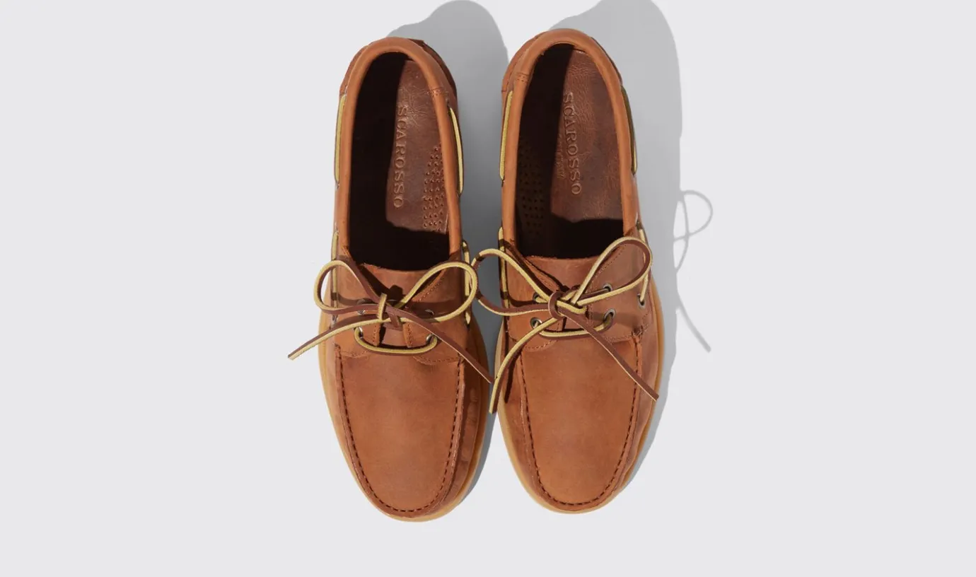 Manner Scarosso Jude Cognac Nubuk