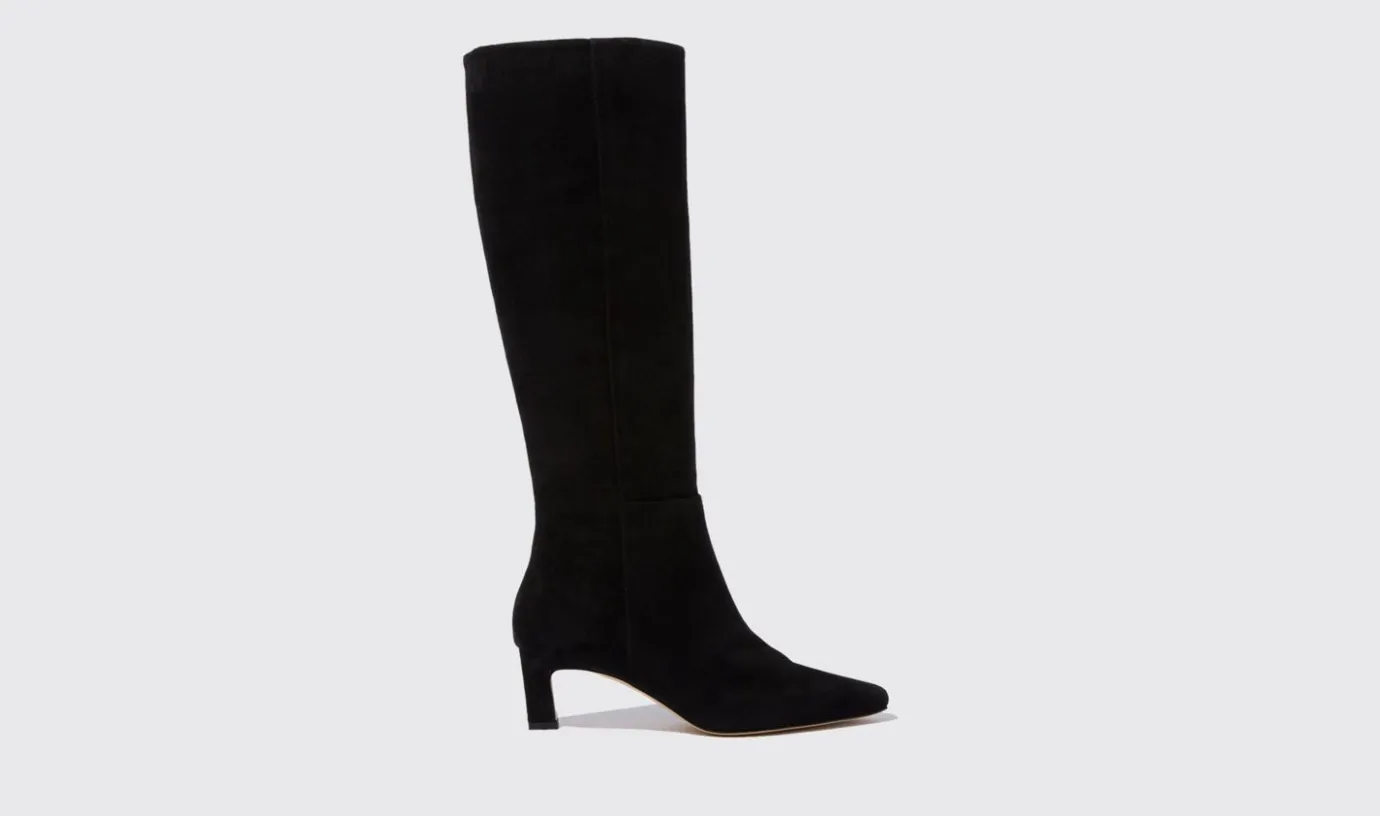 Frauen Scarosso Kira Schwarzes Wildleder
