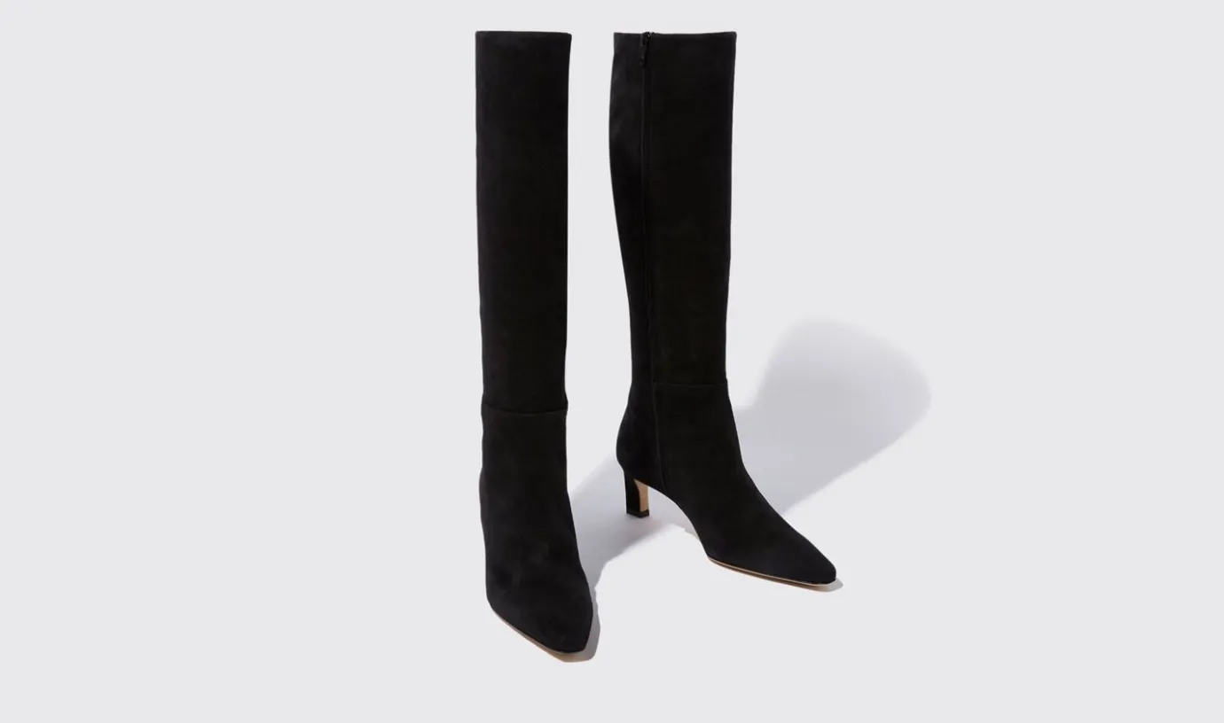 Frauen Scarosso Kira Schwarzes Wildleder