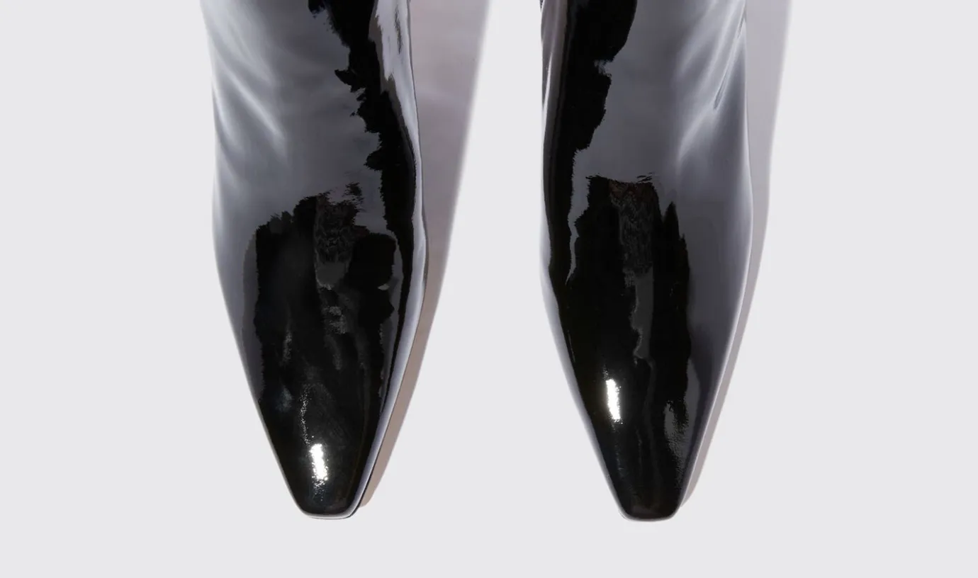 Frauen Scarosso Kitty Black Patent
