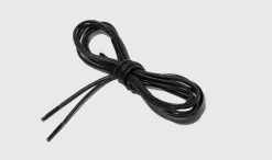 Manner Scarosso Laccio Nero Tondo
