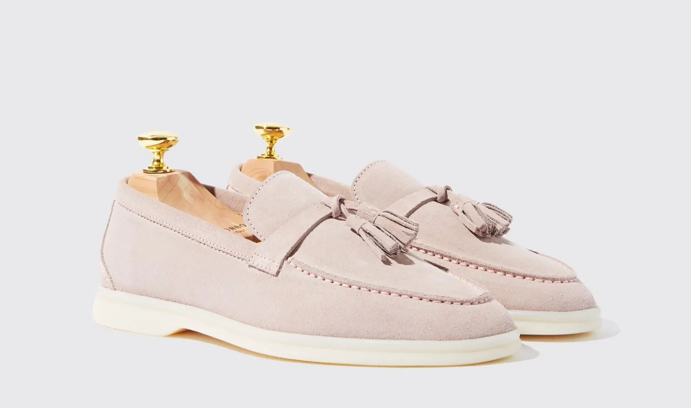 Frauen Scarosso Leandra Rosa Scamosciata