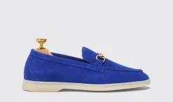 Frauen Scarosso Lilia Electric Blue Wildleder