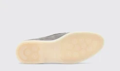 Manner Scarosso Luciano Graues Wildleder