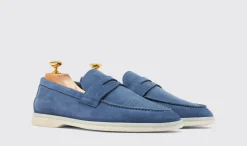 Manner Scarosso Luciano Steel Suede