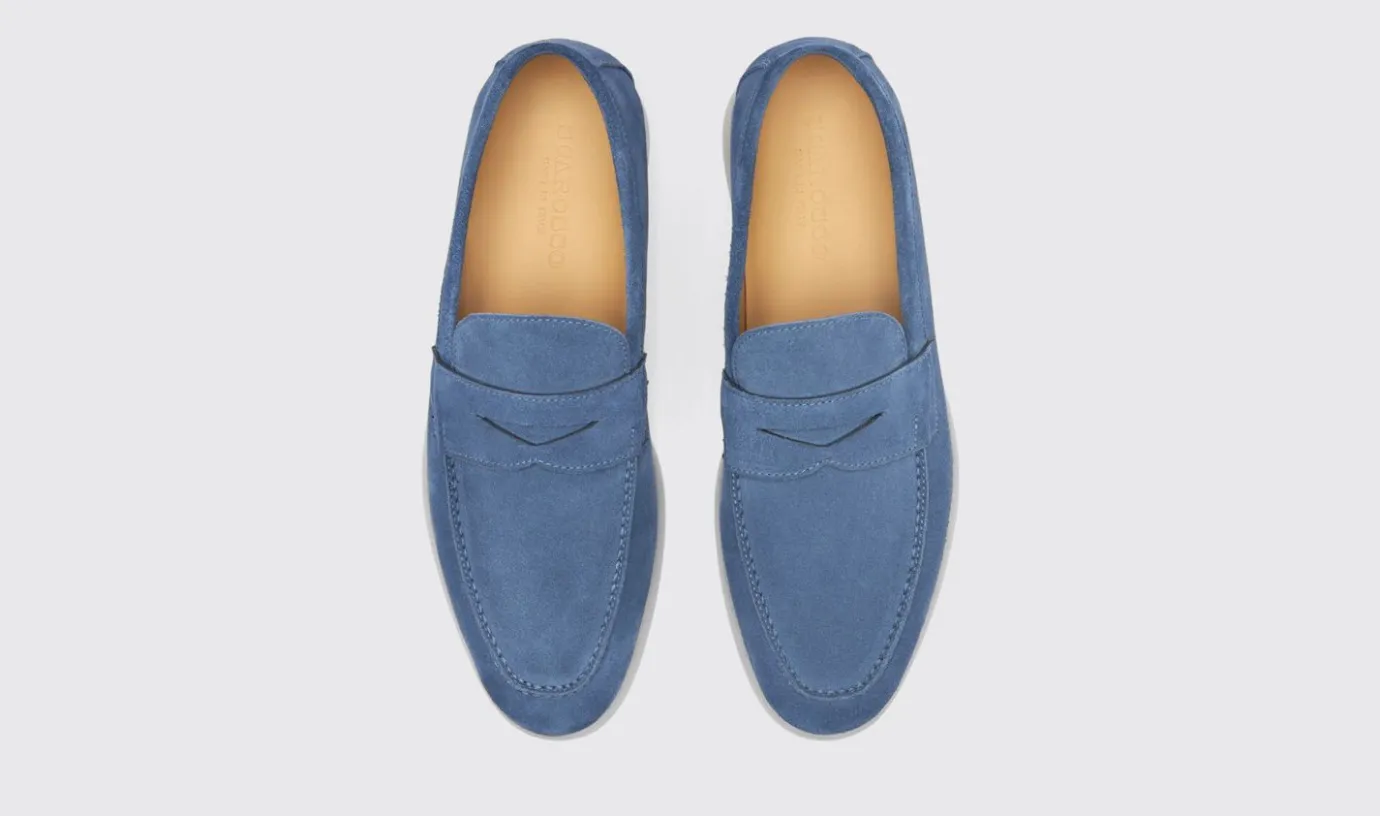 Manner Scarosso Luciano Steel Suede