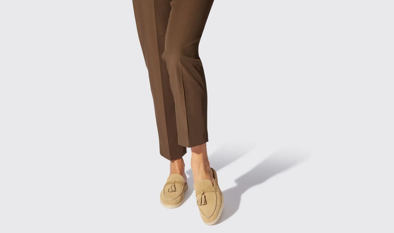 Frauen Scarosso Lucrezia Beige Scamosciata
