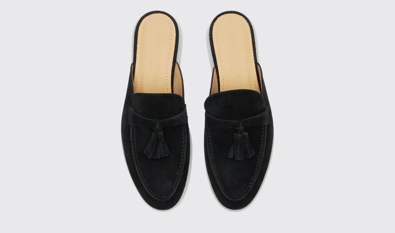Frauen Scarosso Lucrezia Black Wildleder Edit
