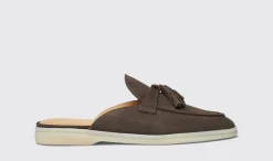Frauen Scarosso Lucrezia Deep Taupe Wildleder