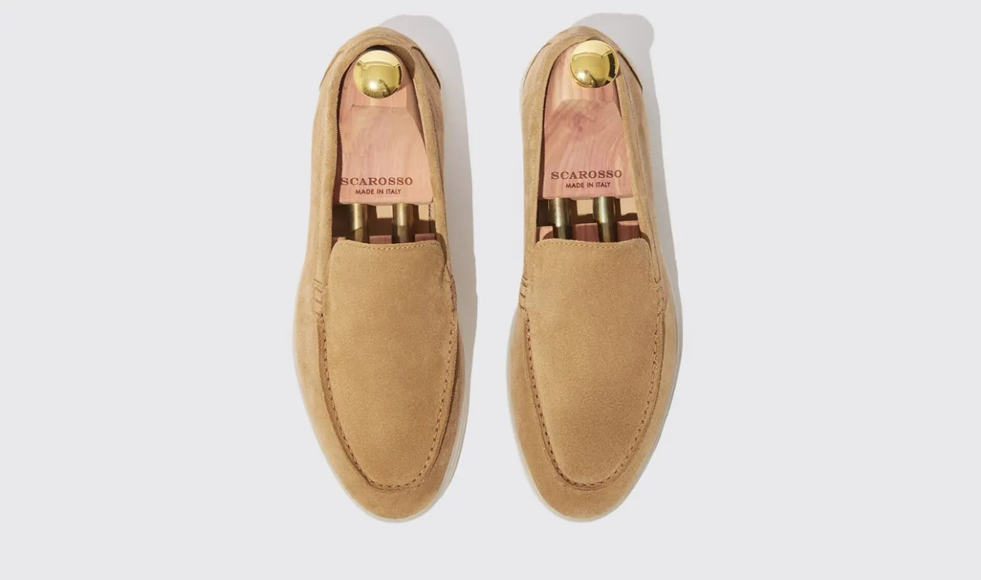 Frauen Scarosso Ludovica Beige Scamosciata