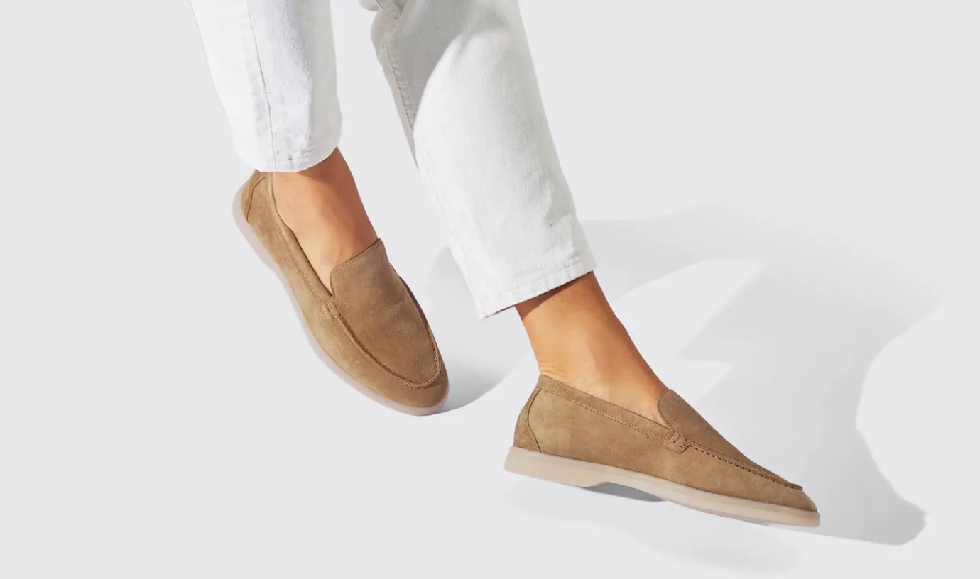 Frauen Scarosso Ludovica Beige Scamosciata