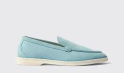 Frauen Scarosso Ludovica Blue Storm Wildleder