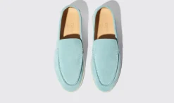 Frauen Scarosso Ludovica Blue Storm Wildleder