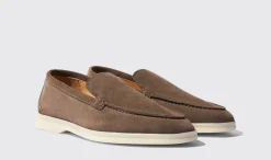 Frauen Scarosso Ludovica Deep Taupe Wildleder