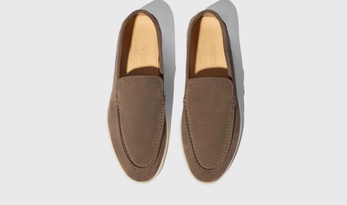 Frauen Scarosso Ludovica Deep Taupe Wildleder