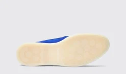 Frauen Scarosso Ludovica Electric Blue Wildleder