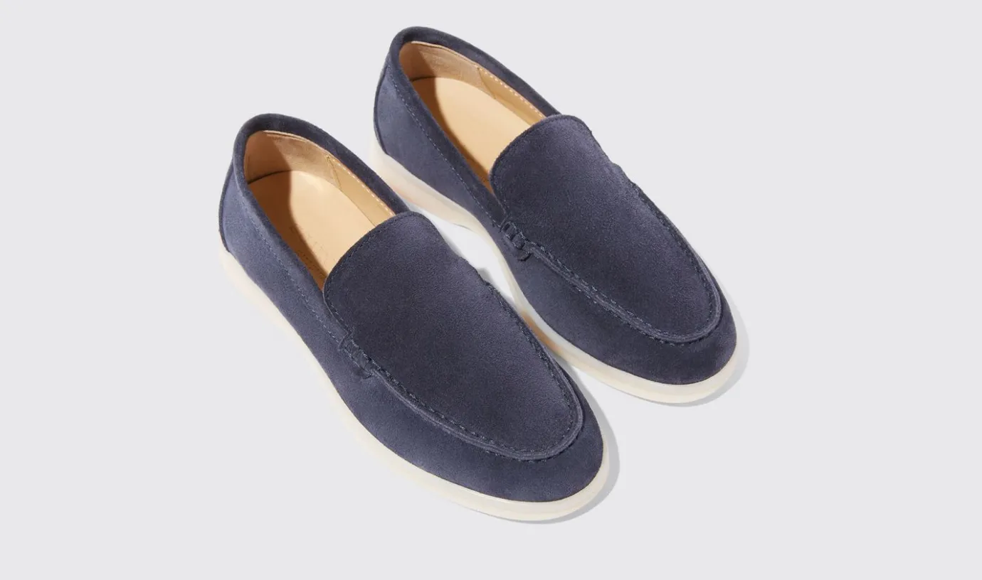 Kinder Scarosso Ludovica Mädchen Blaues Wildleder