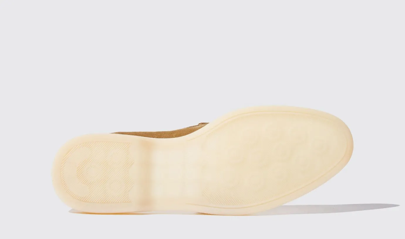 Manner Scarosso Ludovico Beige Scamosciato