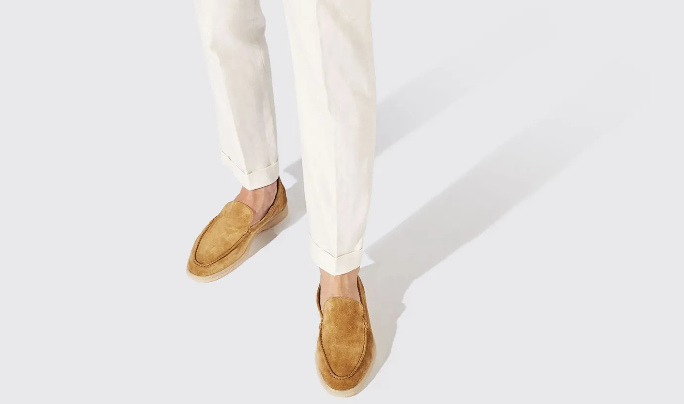 Manner Scarosso Ludovico Beige Scamosciato