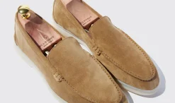 Manner Scarosso Ludovico Beige Scamosciato