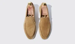 Manner Scarosso Ludovico Beige Scamosciato