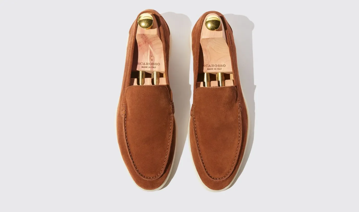 Manner Scarosso Ludovico Marrone Scamosciato