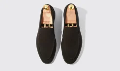 Manner Scarosso Ludovico Nero Scamosciato