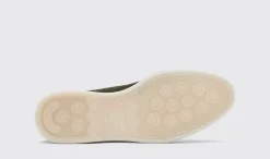 Manner Scarosso Ludovico Olive Wildleder