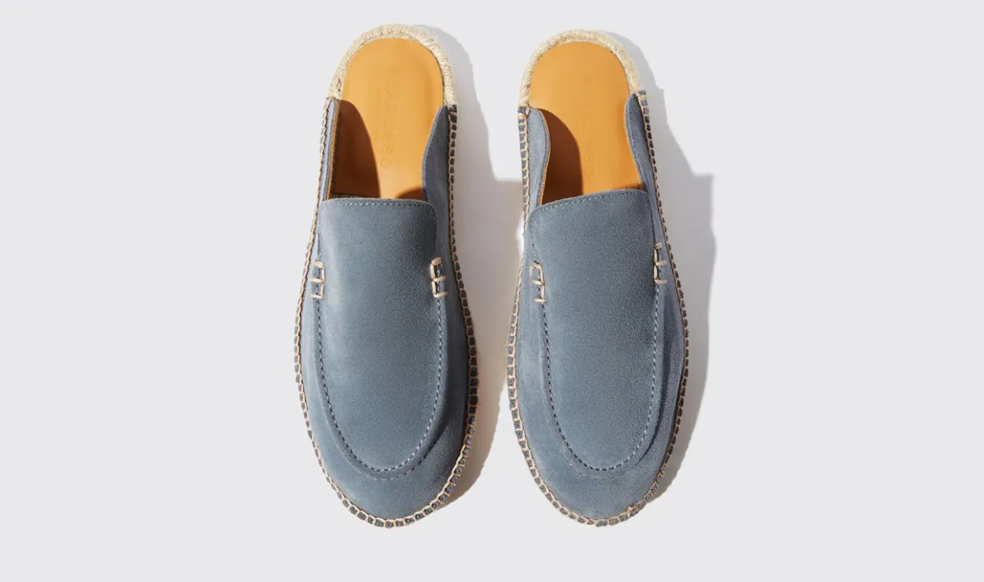 Manner Scarosso Manuel Graues Wildleder