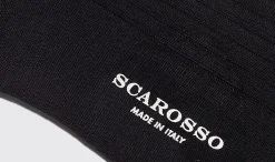 Manner Scarosso Marineblaue Wadensocken Aus Wolle